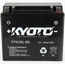 Batteria auto KYOTO Moto GTX20L BS EN AGM 12V 18Ah 270A